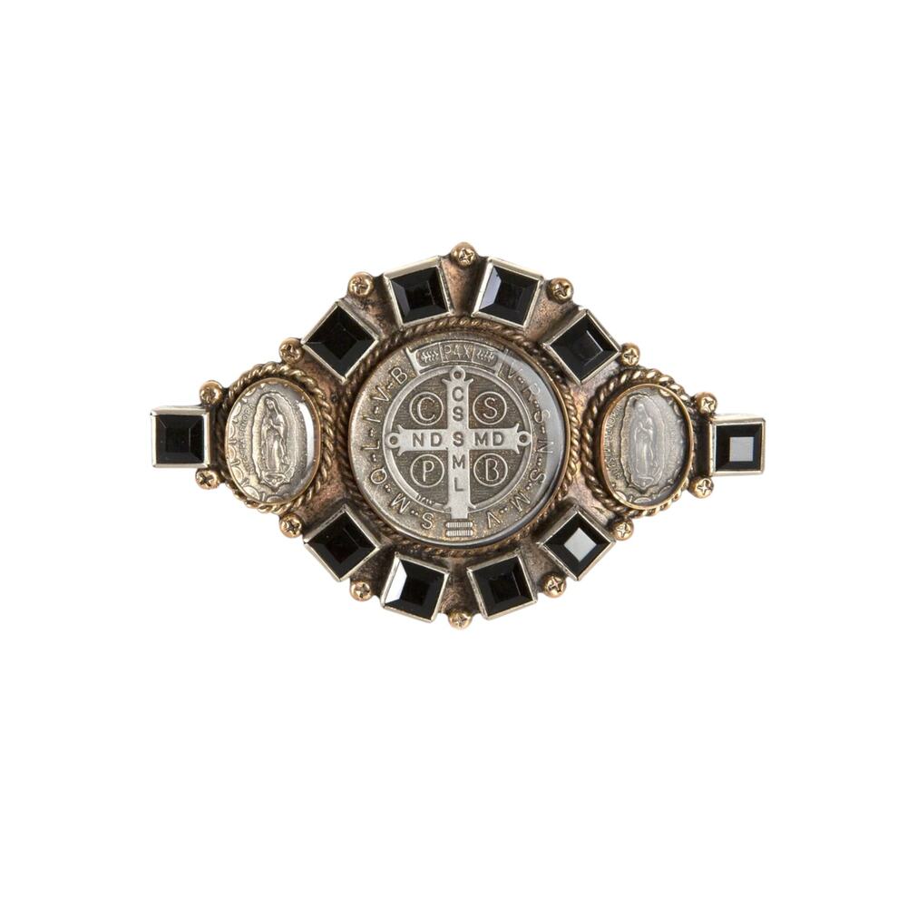 VIRGINS SAINTS & ANGELS VSA San Benito Goddess Buckle - Jet